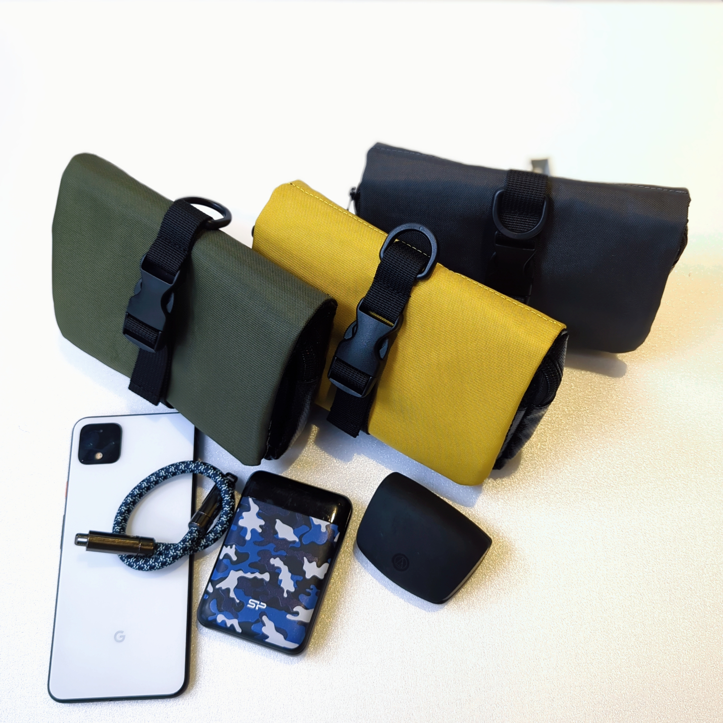 工廠訂製隨身型行動電源阻燃防火收納包-Z123B