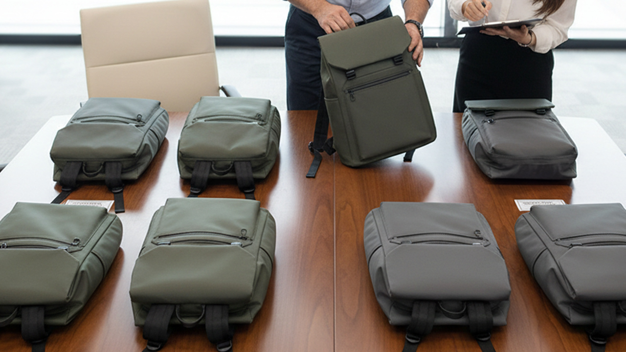 團體客製背包市場評估標準改變　企業關注使用耐久與量產穩定性