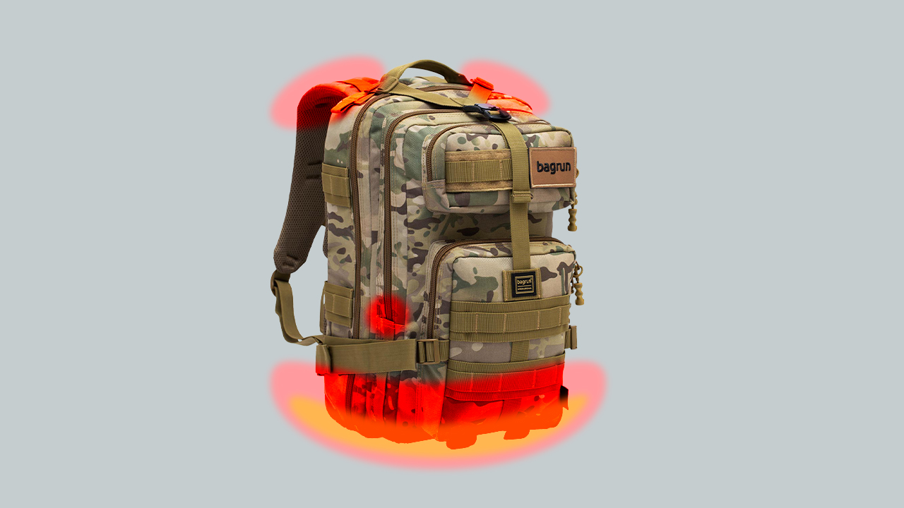 倍勁企業觀察到背包在長時間負重與反覆摩擦條件下，磨耗區域往往集中於底部、背帶接縫與拉鍊位置。