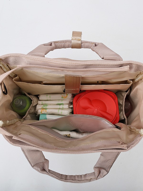 工廠代工簡約媽媽包雙肩後背包-B193