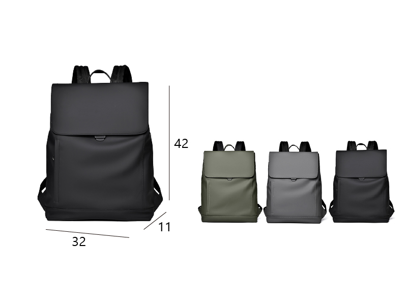 訂製簡約風筆電包防水包雙肩包後背包-B196