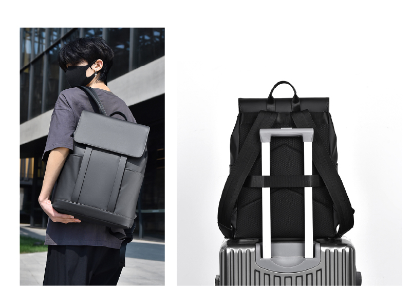 訂做經典防水雙肩包筆電包後背包-B197