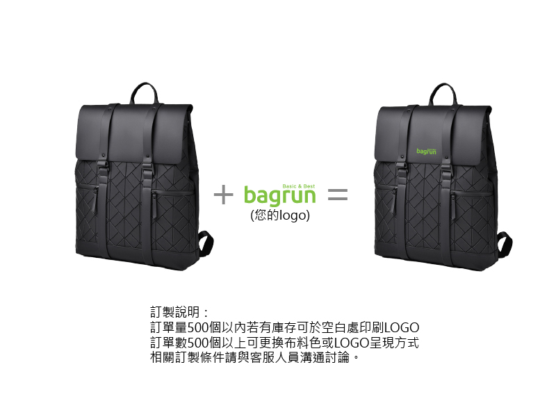 訂製三宅一生風格防水包筆電包雙肩包後背包-B199