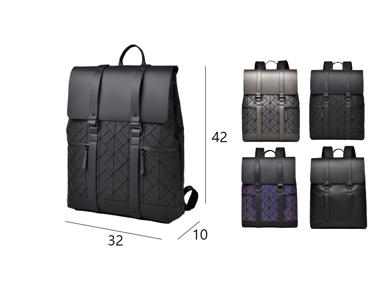 訂製三宅一生風格防水包筆電包雙肩包後背包-B199