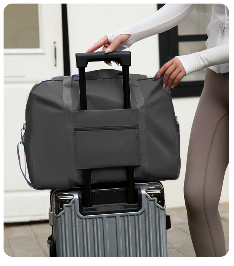 客製韓系手提肩背提袋旅行袋航空袋行李袋D105