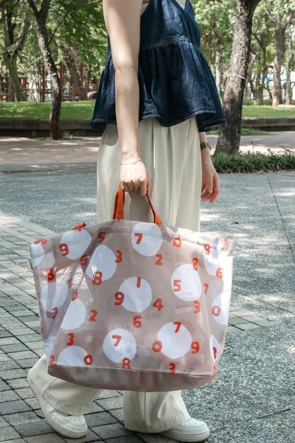 客製日系手提肩背兩用環保袋沙灘包托特包-E123