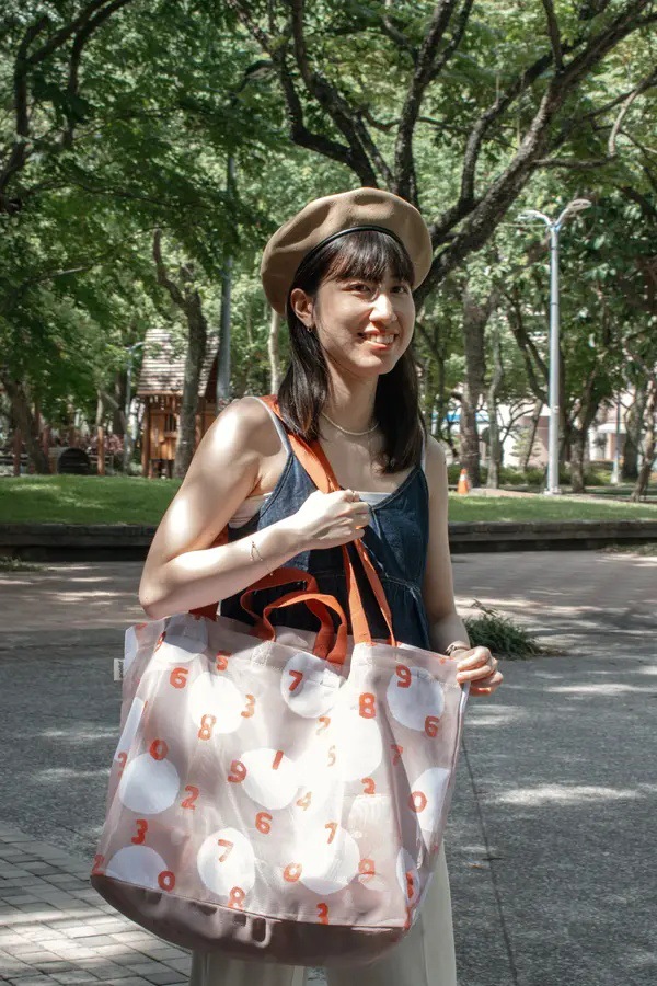 客製日系手提肩背兩用環保袋沙灘包托特包-E123