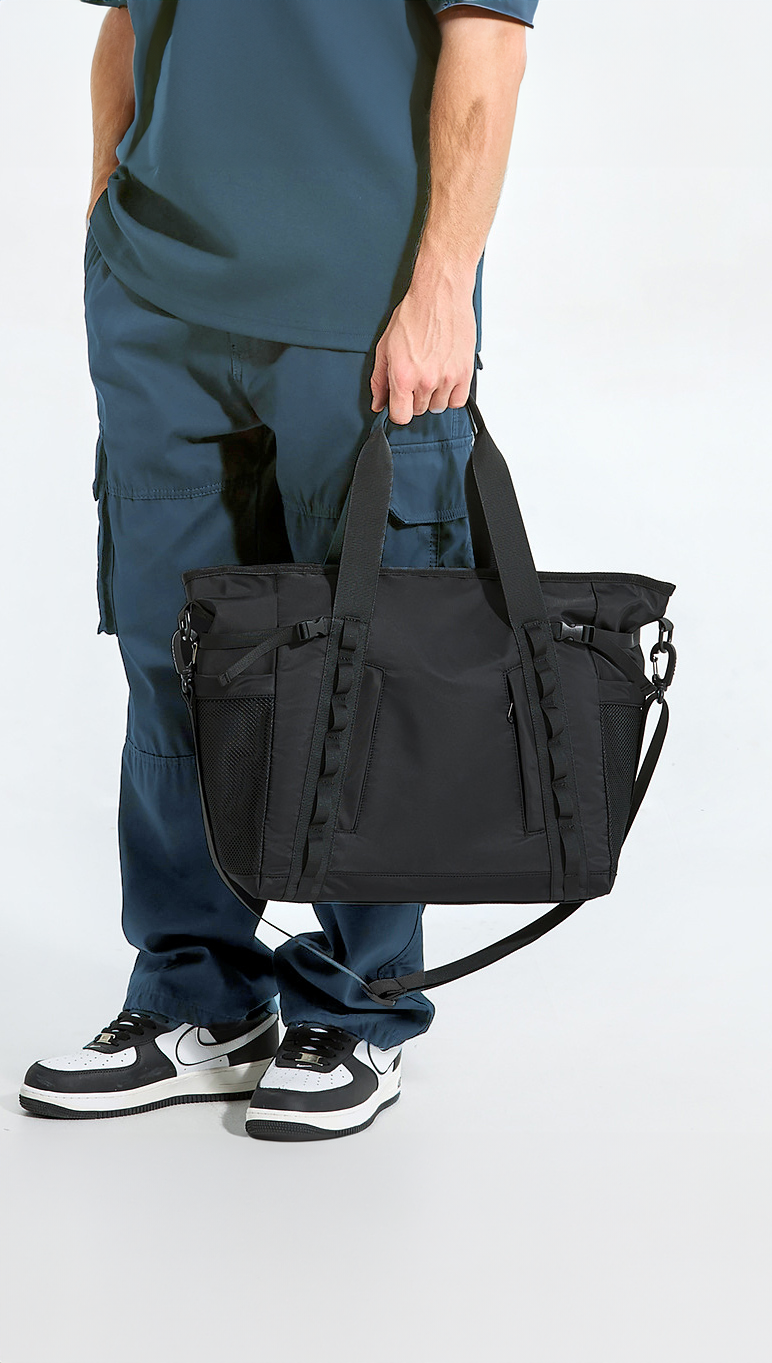 客製化日系手提包側背包會議提袋托特包單肩包-E127