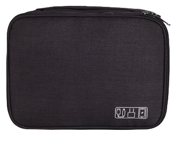 客製化簡約3C多用途收納包(L號雙層)