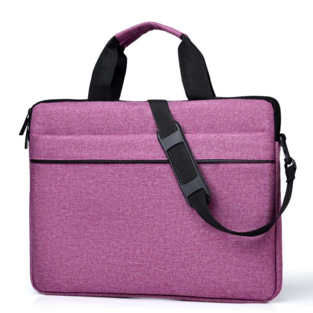 客製簡約單肩電腦包手提肩背筆電包