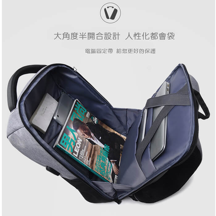 客製日系雙肩筆電後背包