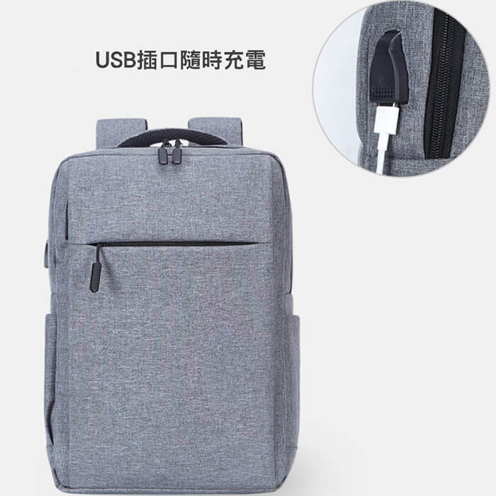 客製簡約筆電後背包