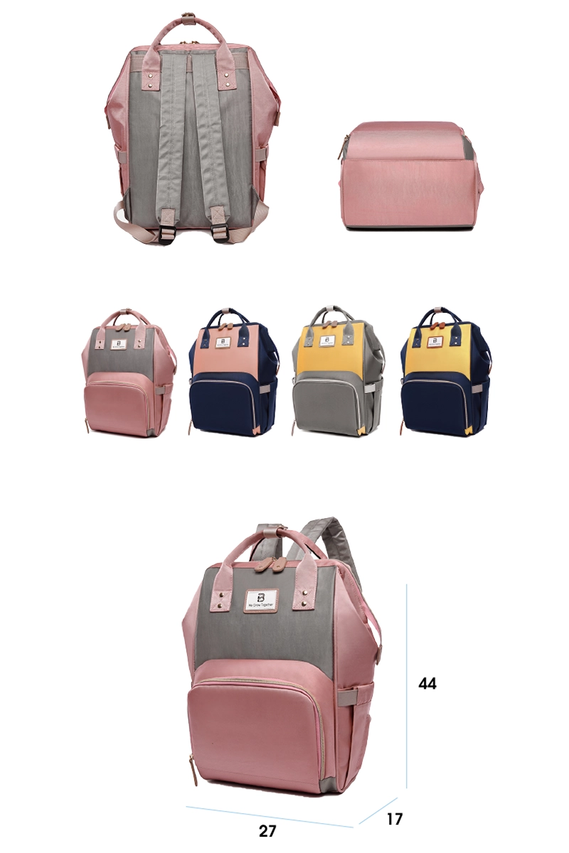客製大容量媽媽包／雙肩包／奶瓶包尺寸為44*27*17cm