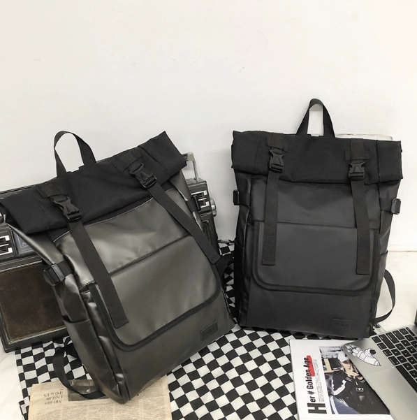 學院風休閒背包主圖訂製學院風休閒雙肩後背包B156台灣專業包包代工廠