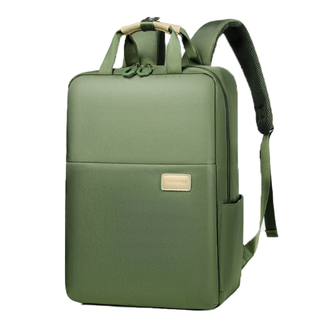 工廠訂做韓系筆電後背包休閒雙肩包