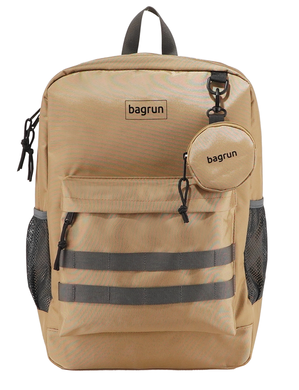 客製經典軍風雙肩休閒筆電後背包