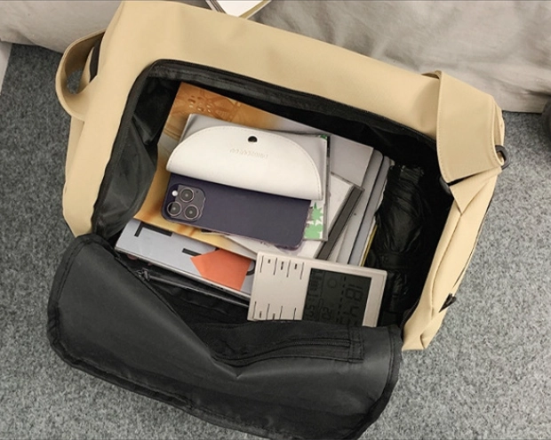 簡約肩背運動包主圖客製化簡約肩背包運動包附鞋袋健身包D072台灣專業包包代工廠/內容量