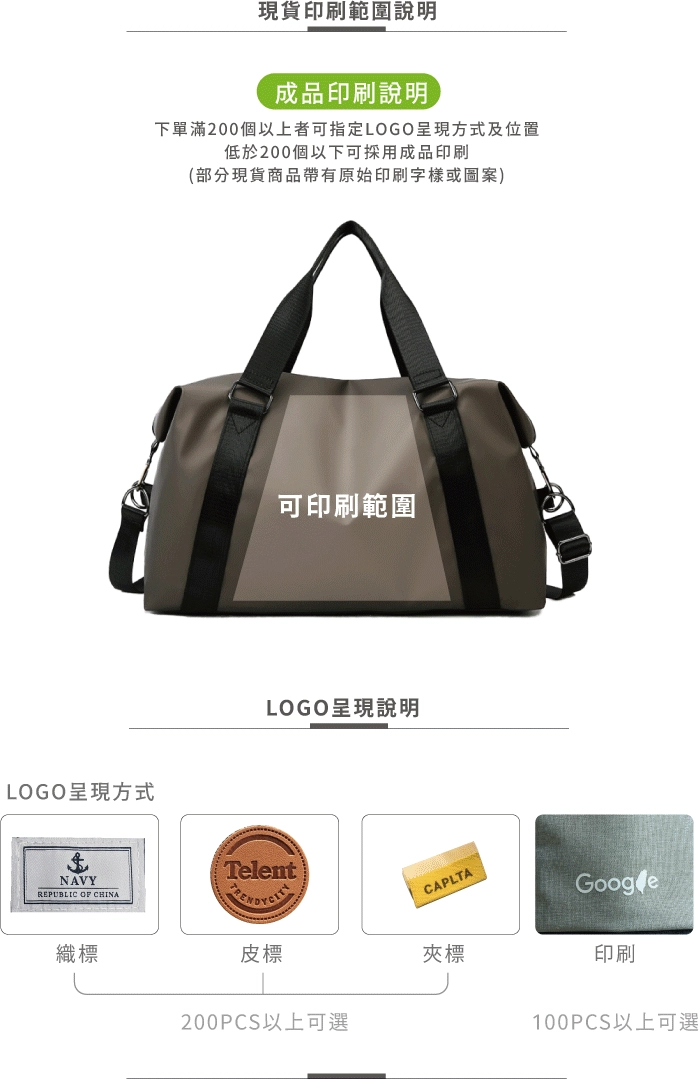 都會運動提袋-印刷說明