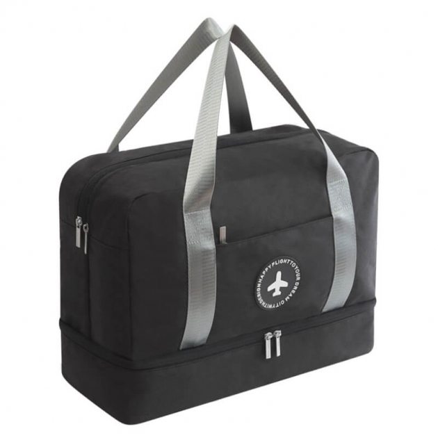 訂製英倫風獨立鞋層運動包登機包旅行袋