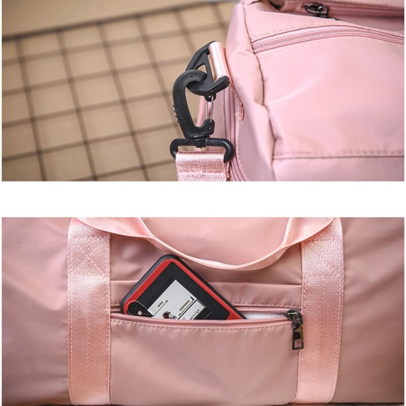 客製韓系運動附鞋袋健身包