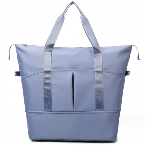 訂做簡約可擴充旅行袋健身包手提袋托特包