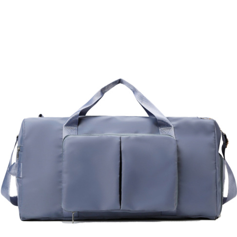 工廠訂作折疊旅行袋運動提袋附鞋袋健身包