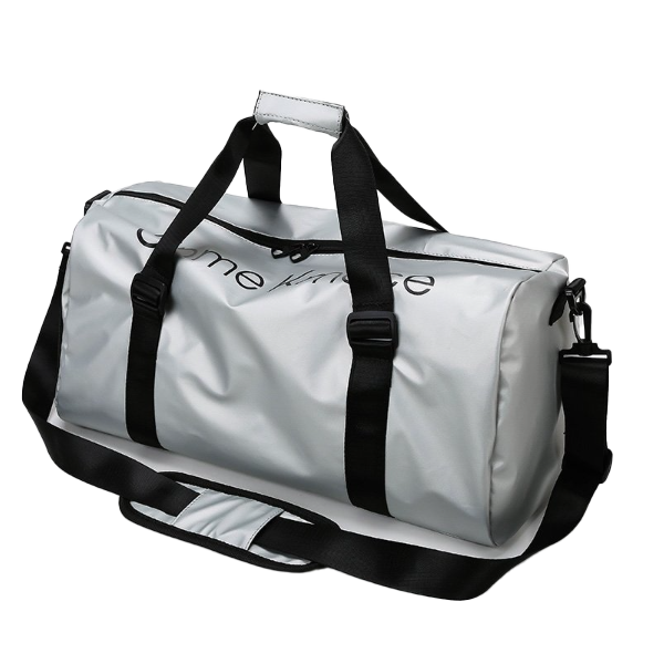 客製化學院風附鞋袋運動包旅行袋健身包