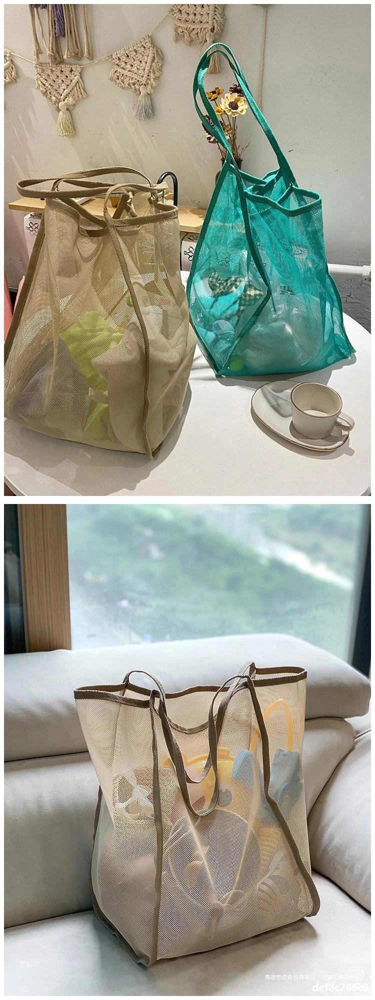 文青網袋擺拍照