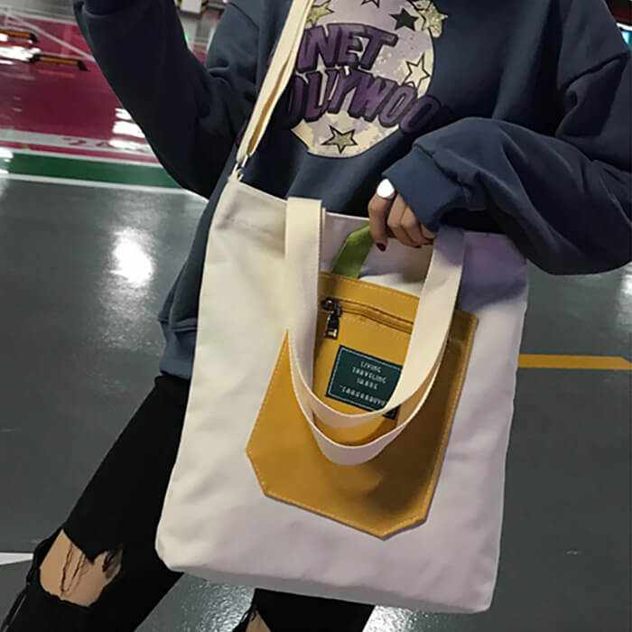 客製英倫風兩用手提袋