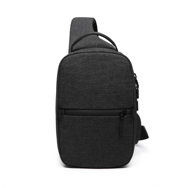 訂做潮流多隔層單肩胸包