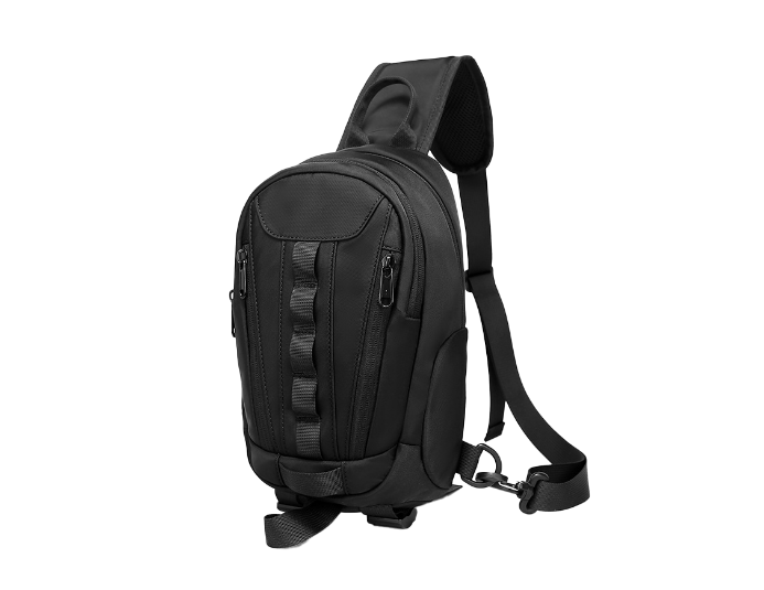 客製化都會工裝單肩胸包斜背包