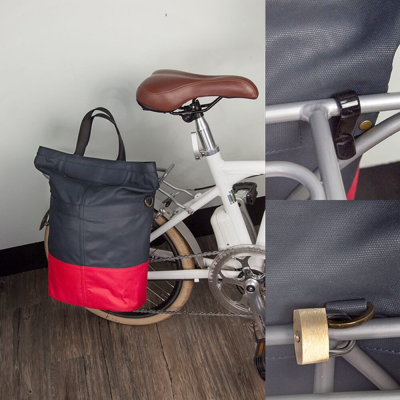 客製化休閒單車三用包 100%
