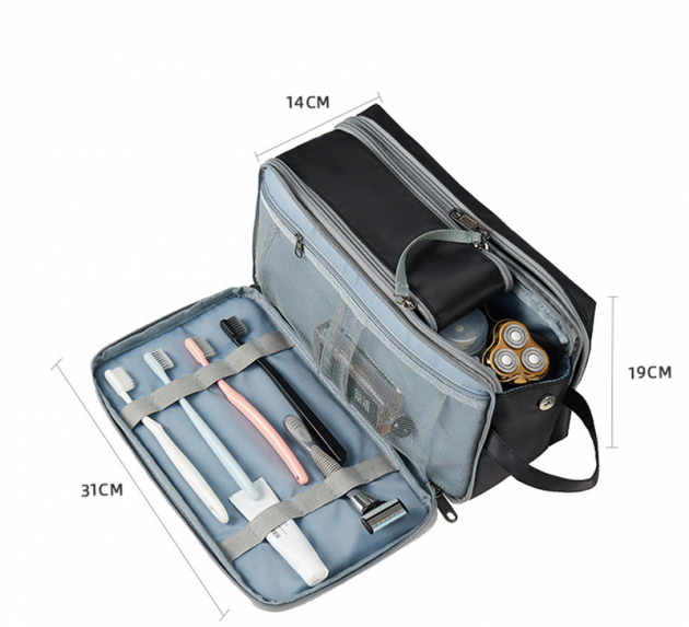 工廠訂製旅行收納袋手提化妝包盥洗包刷具包