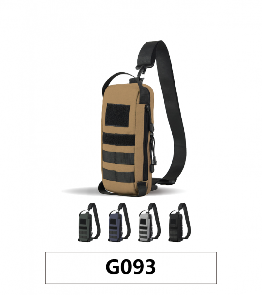客製軍風單肩胸包