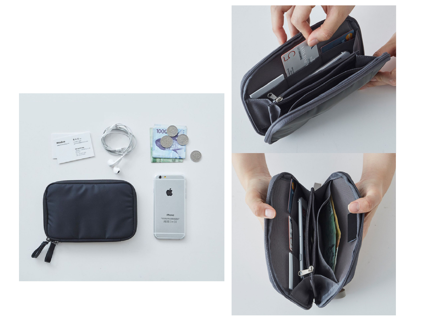 工廠代工簡約收納包零錢包卡包旅行護照包-Z141